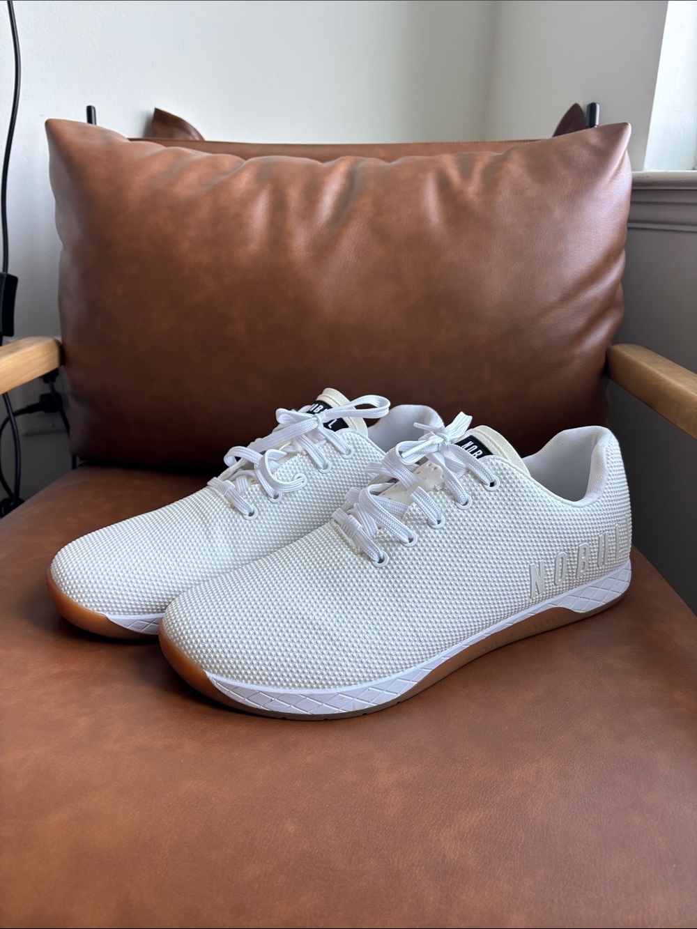 Nobull Edge Flex Trainer shoe- White, size 13